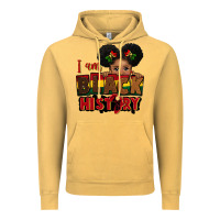 Vintage Mustard i am black history black girl peekaboo juneteenth Vintage Hoodie - CowGirlArtShop
