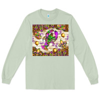 Matcha Mardi Gras with crab tumbler Long Sleeve Tee - HowdyJamesFarm