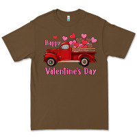 Cacao happy valentine's day truck hearts Premium Tee - RanaPortraitStore
