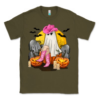 Army Green Halloween Cowgirl Costumes Classic Tee - texasbilliewilder