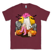 Burgundy Halloween Cowgirl Costumes Classic Tee - texasbilliewilder
