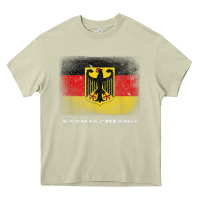 Mossy Germany German Flag Deutschland Souvenir Gift Alemania Heavy Core Tee - minhPixels