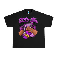 Black Boo-jee Halloween afro sneakers Urban Heavy Tee - RanaPortraitStore