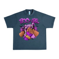 Midnight Navy Boo-jee Halloween afro sneakers Urban Heavy Tee - RanaPortraitStore