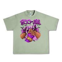 Oil Green Boo-jee Halloween afro sneakers Urban Heavy Tee - RanaPortraitStore