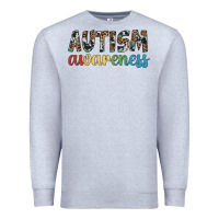 Heather Grey autism awareness Premium Sweatshirt - Artiststas