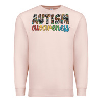 Pale Pink autism awareness Premium Sweatshirt - Artiststas