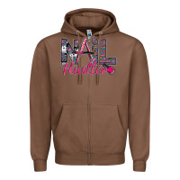Chestnut Nail hustler Zipper Hoodie - SublimationCraftShop