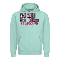 Nail Hustler Zipper Hoodie | Teevron