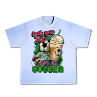 Grape Ice Grab your joe let's go Soccer Urban Heavy Tee - HowdyJamesFarm
