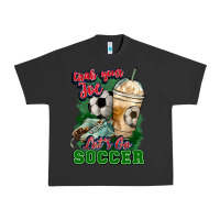 Pigment Black Grab your joe let's go Soccer Urban Heavy Tee - HowdyJamesFarm