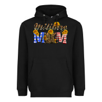 Black military mom with soldier boots Heavyweight Hoodie - Artiststas