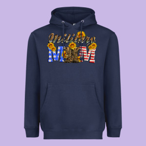 Military Mom With Soldier Boots Heavyweight Hoodie Designed By Artiststas
