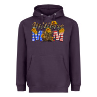 Plum military mom with soldier boots Heavyweight Hoodie - Artiststas