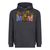 Smoke military mom with soldier boots Heavyweight Hoodie - Artiststas