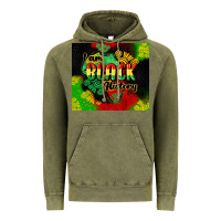 Vintage Olive i am black history tumbler cowgirl Vintage Hoodie - CowGirlArtShop