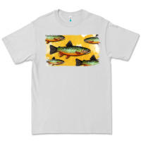 Dove Grey Colorado Greenback Cutthroat Trout Fish Premium Tee - Bettercallsaul