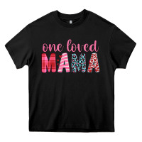 Black one loved mama Heavy Core Tee - JahusDesignShop