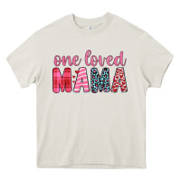 Cream one loved mama Heavy Core Tee - JahusDesignShop
