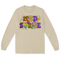 Mushroom Mardi Gras Med Surge Long Sleeve Tee - HowdyJamesFarm