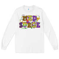 White Mardi Gras Med Surge Long Sleeve Tee - HowdyJamesFarm