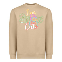 Mushroom l am snow cute Heavyweight Sweatshirt - CowhideDigitalArt
