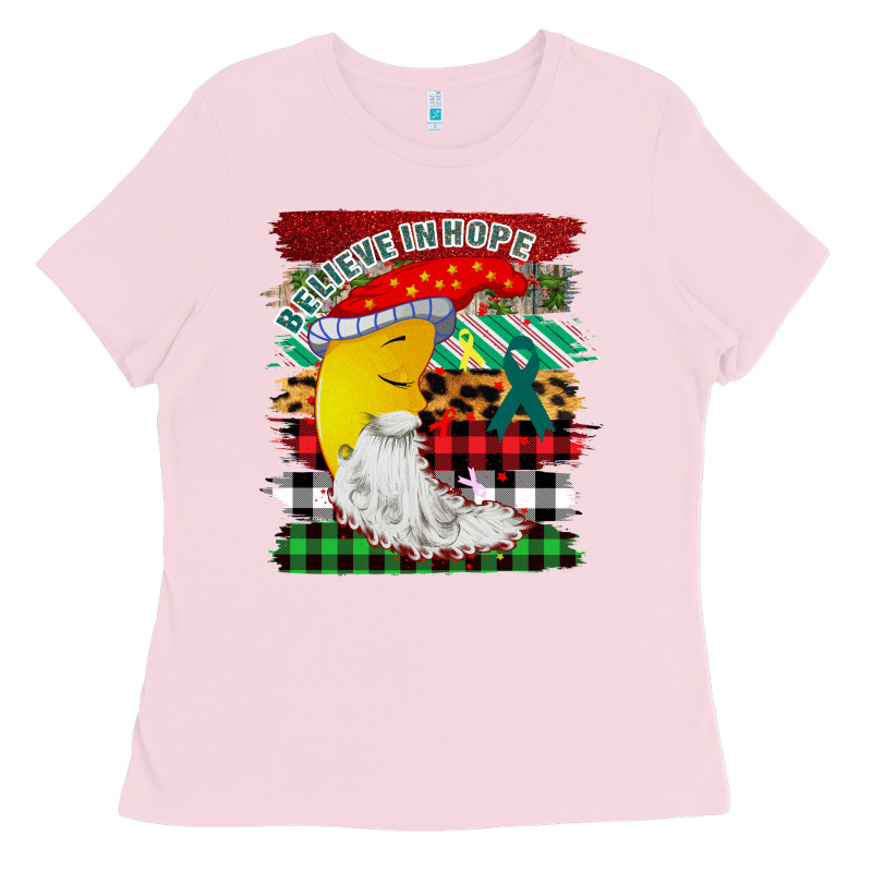 Christmas Brushstrokes Moon Ladies Tee by Bettercallsaul | Teevron