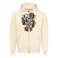 Sandshell barber shop Zipper Hoodie - SublimationCraftShop