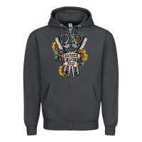 Smoke barber shop Zipper Hoodie - SublimationCraftShop