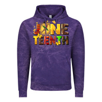 Cloud Purple juneteen black girl Vintage Hoodie - CowGirlArtShop