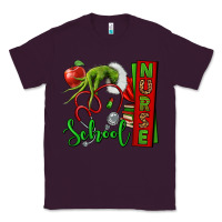 Plum Christmas Character Nurse Classic Tee - NancyCooperArtShop