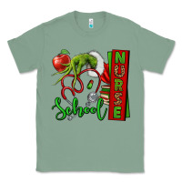 Sage Christmas Character Nurse Classic Tee - NancyCooperArtShop