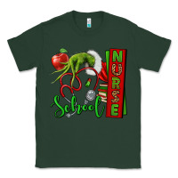 Sports Green Christmas Character Nurse Classic Tee - NancyCooperArtShop
