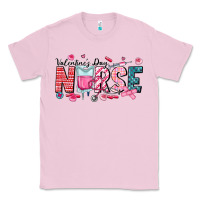 Bubblegum Pink Nurse Valentine Classic Tee - CowhideDigitalArt