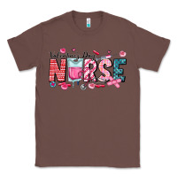Chestnut Nurse Valentine Classic Tee - CowhideDigitalArt