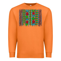 Carrot autism awareness leopard puzzle brush stroke Premium Sweatshirt - Artiststas