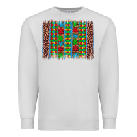Dove Grey autism awareness leopard puzzle brush stroke Premium Sweatshirt - Artiststas