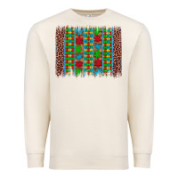 Sandshell autism awareness leopard puzzle brush stroke Premium Sweatshirt - Artiststas