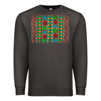 Smoke autism awareness leopard puzzle brush stroke Premium Sweatshirt - Artiststas