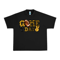 Black Game day yellow and black team color Urban Heavy Tee - HowdyJamesFarm