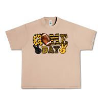 Burro Game day yellow and black team color Urban Heavy Tee - HowdyJamesFarm