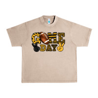 Game Day Yellow And Black Team Color Urban Heavy Tee | Teevron