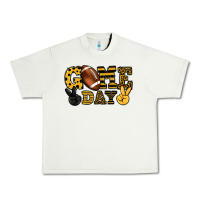 Pistachio Game day yellow and black team color Urban Heavy Tee - HowdyJamesFarm