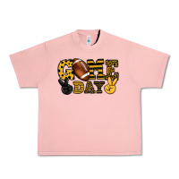 Salmon Game day yellow and black team color Urban Heavy Tee - HowdyJamesFarm