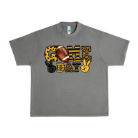 Tornado Game day yellow and black team color Urban Heavy Tee - HowdyJamesFarm