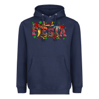 Navy fieasta with sombrero rose and pepper Heavyweight Hoodie - Artiststas