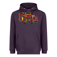 Plum fieasta with sombrero rose and pepper Heavyweight Hoodie - Artiststas