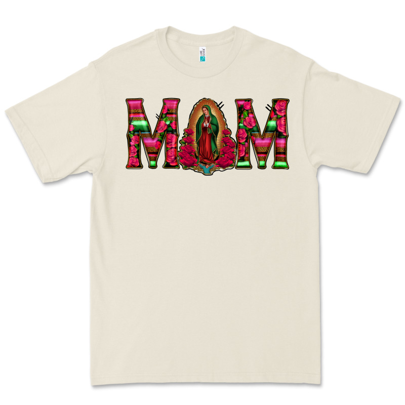 Mom With Floral Aztec And Leopard Background Premium Tee by Bettercallsaul | Teevron