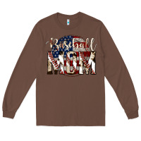 Chestnut baseball mom Long Sleeve Tee - Jasminsmagicworld