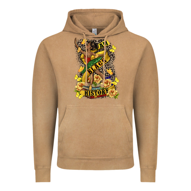 I Am Black History Vintage Hoodie by CowGirlArtShop | Teevron